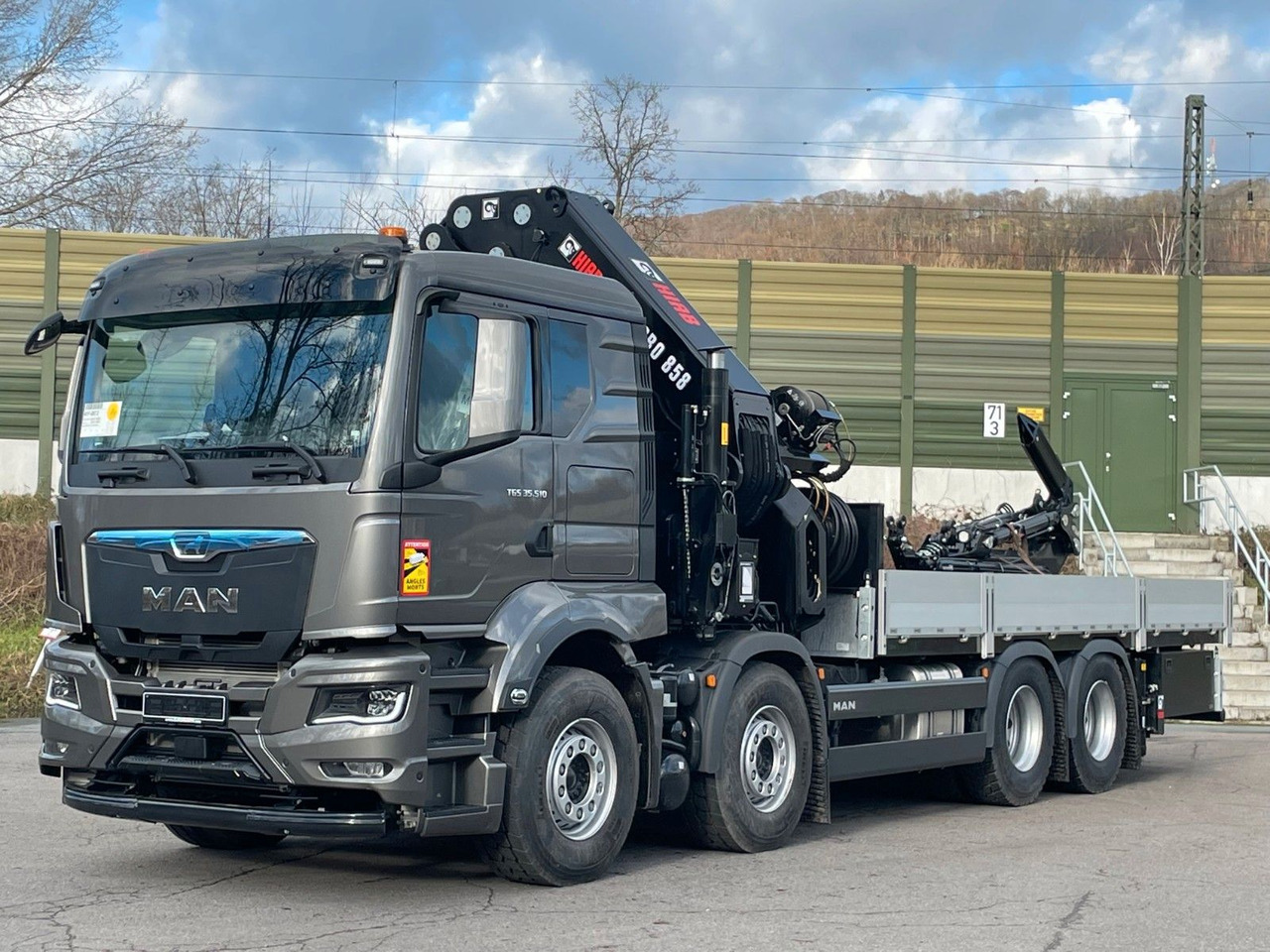 MAN TGS 35.520 8x4 BL HIAB X-HIPRO 658 EP-6 - Auto s hydraulickou rukou: obrázek 2 MAN TGS 35.520 8x4 BL HIAB X-HIPRO 658 EP-6 - Auto s hydraulickou rukou: obrázek 2