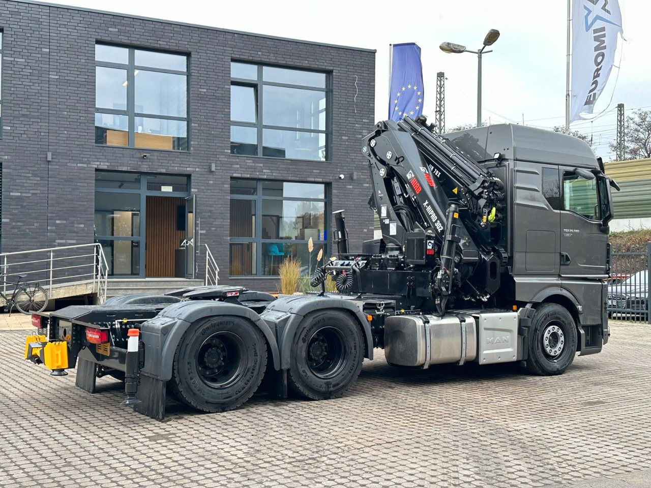 Auto s hydraulickou rukou MAN TGX 26.580 6x4 Kran Hiab 302-6 + Jib-4: obrázek 13