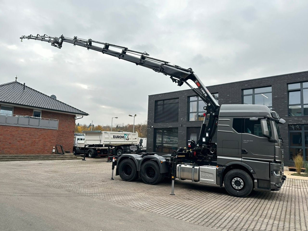 Auto s hydraulickou rukou MAN TGX 26.580 6x4 Kran Hiab 302-6 + Jib-4: obrázek 6