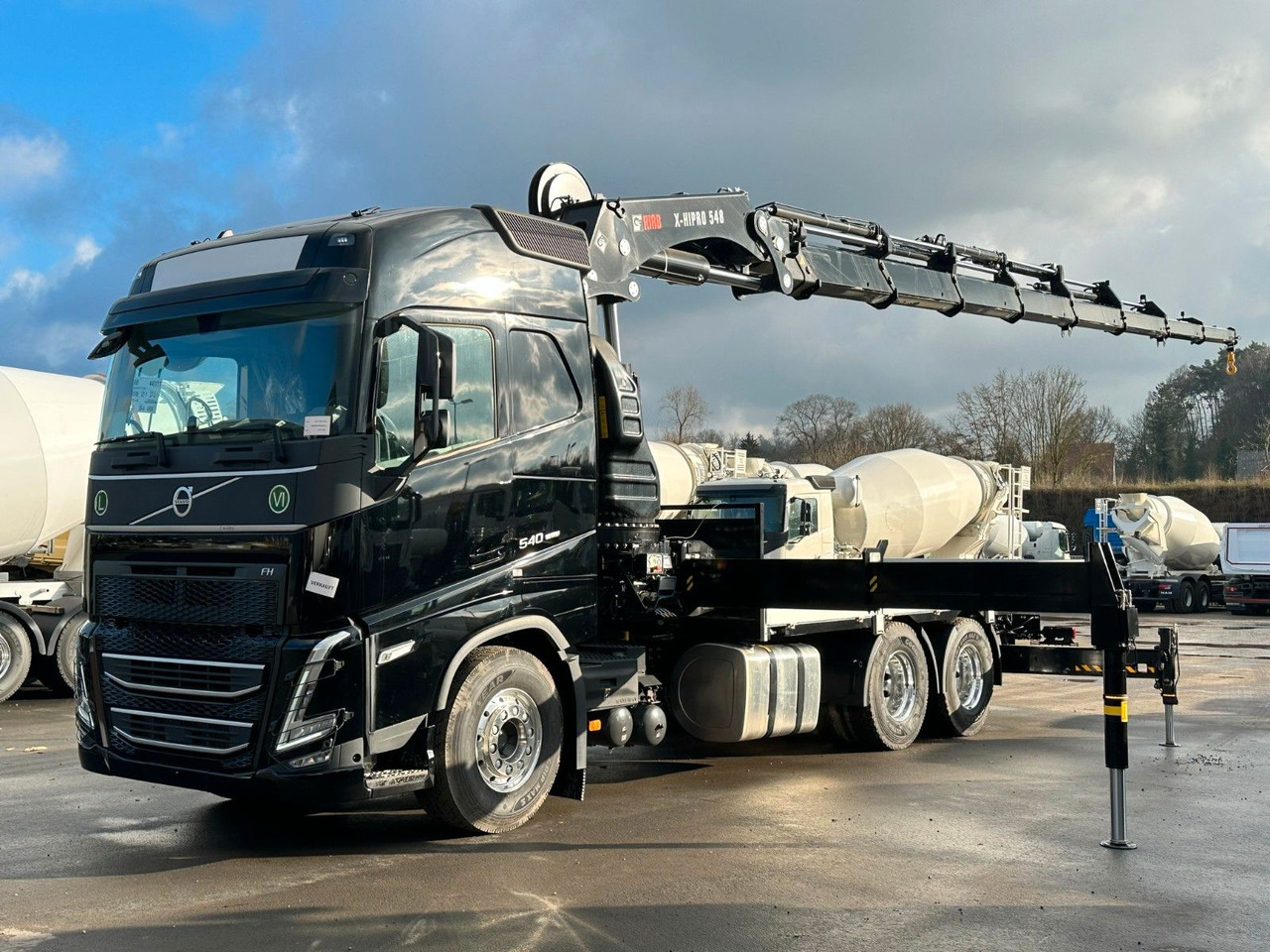 Volvo FH 540 6x4 Euro6e HIAB X-HIPRO 548 E 8 - Nákladní automobil valníkový/ Plošinový, Auto s hydraulickou rukou: obrázek 1 Volvo FH 540 6x4 Euro6e HIAB X-HIPRO 548 E 8 - Nákladní automobil valníkový/ Plošinový, Auto s hydraulickou rukou: obrázek 1