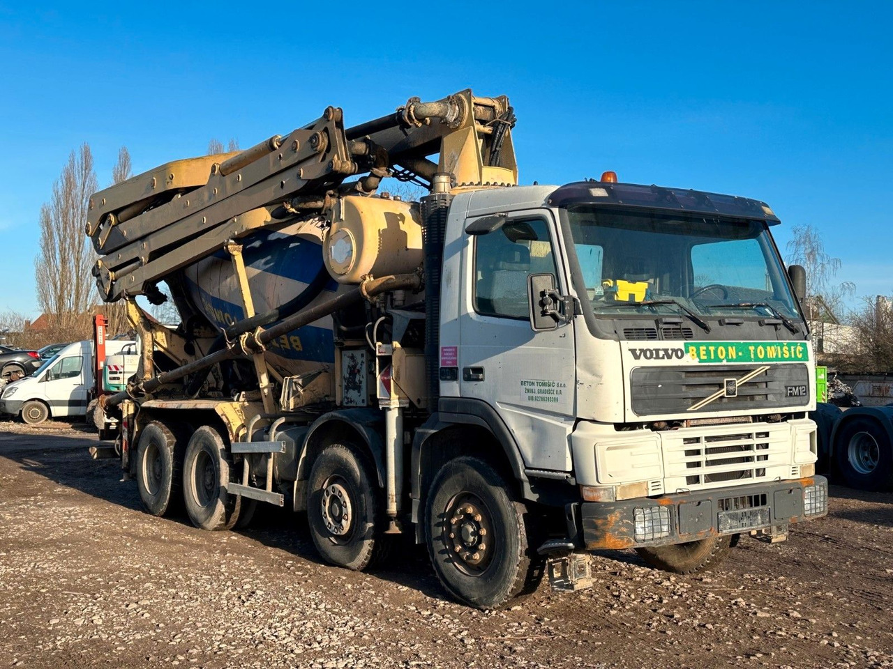 Volvo FM380 8X4 CIFA 28m Fahrmischer Pumpe - Autočerpadlo: obrázek 1 Volvo FM380 8X4 CIFA 28m Fahrmischer Pumpe - Autočerpadlo: obrázek 1