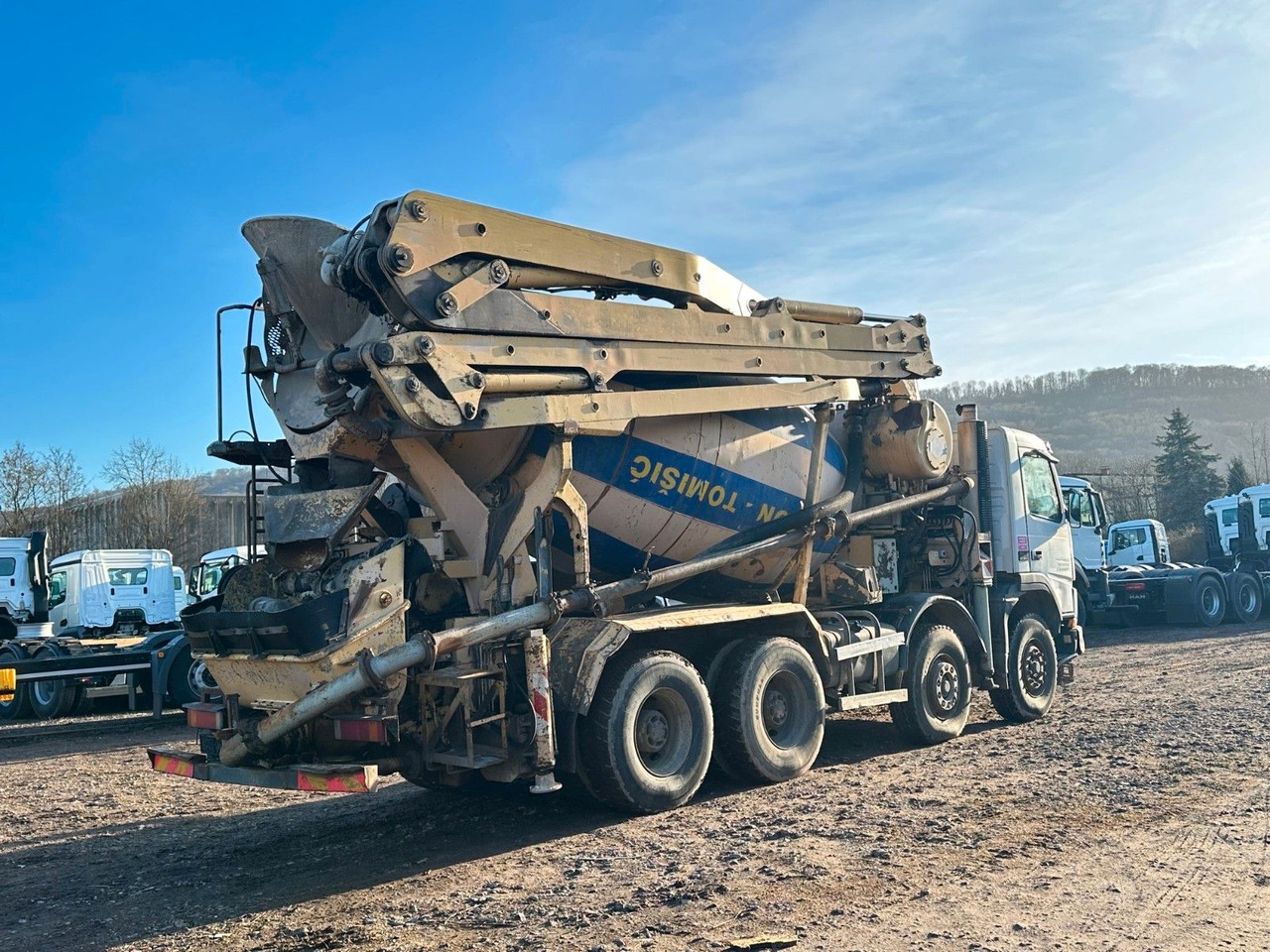 Volvo FM380 8X4 CIFA 28m Fahrmischer Pumpe - Autočerpadlo: obrázek 4 Volvo FM380 8X4 CIFA 28m Fahrmischer Pumpe - Autočerpadlo: obrázek 4