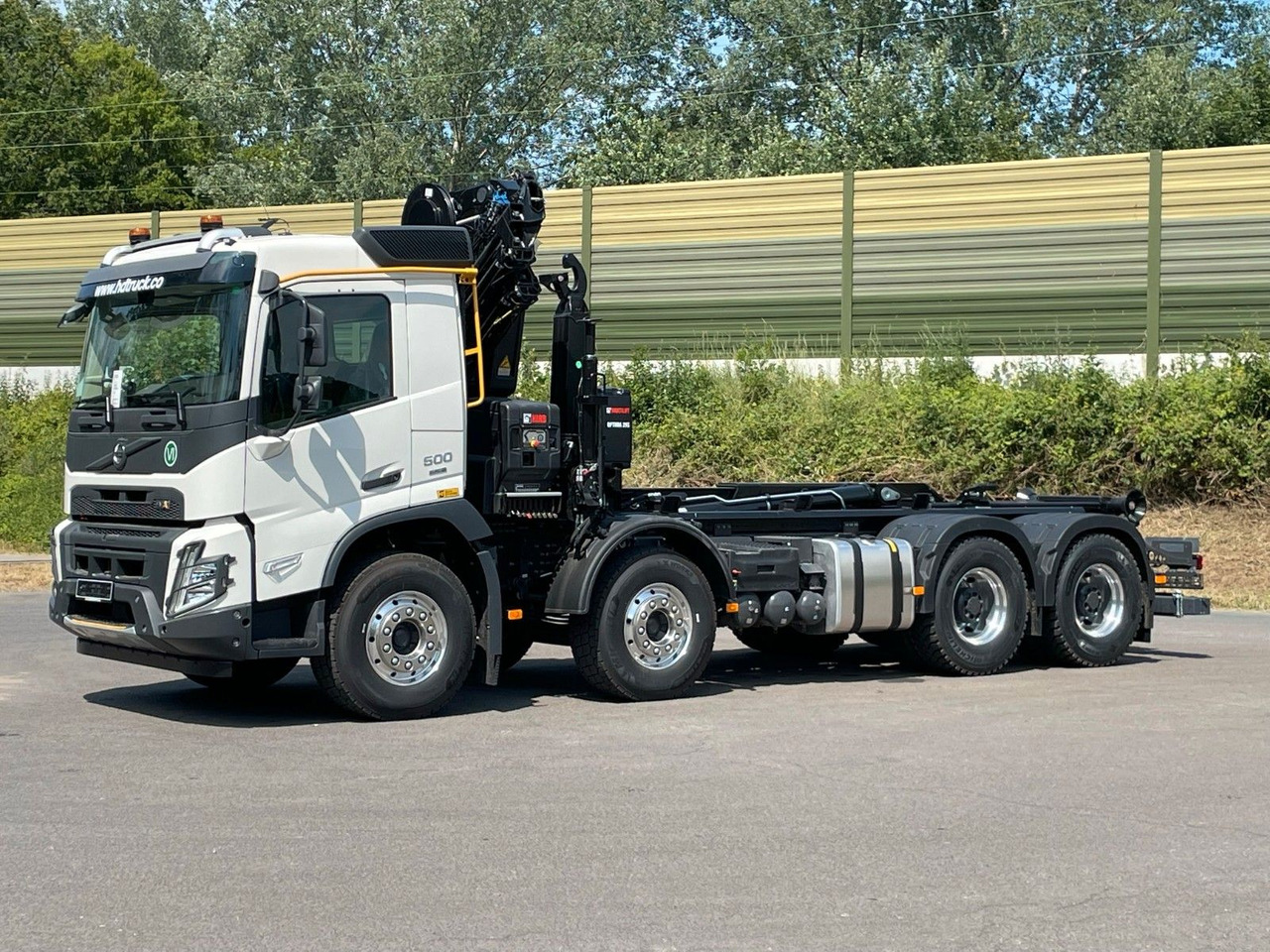 Volvo FMX 500 8x4 Abrollkipper + Kran Hiab 228-6 - Hákový nosič kontejnerů, Auto s hydraulickou rukou: obrázek 3 Volvo FMX 500 8x4 Abrollkipper + Kran Hiab 228-6 - Hákový nosič kontejnerů, Auto s hydraulickou rukou: obrázek 3