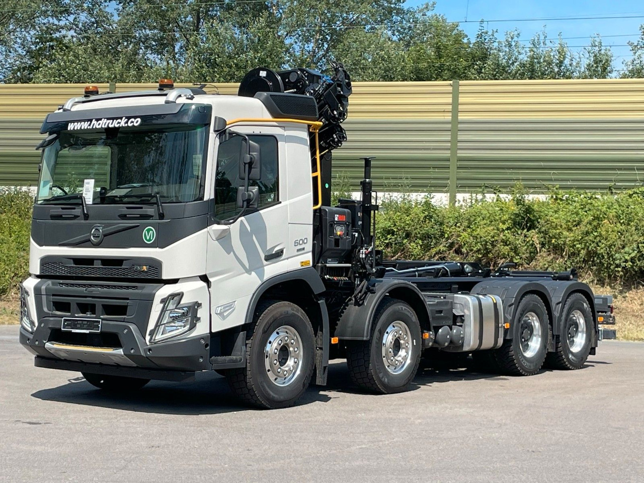 Volvo FMX 500 8x4 Abrollkipper + Kran Hiab 228-6 - Hákový nosič kontejnerů, Auto s hydraulickou rukou: obrázek 2 Volvo FMX 500 8x4 Abrollkipper + Kran Hiab 228-6 - Hákový nosič kontejnerů, Auto s hydraulickou rukou: obrázek 2