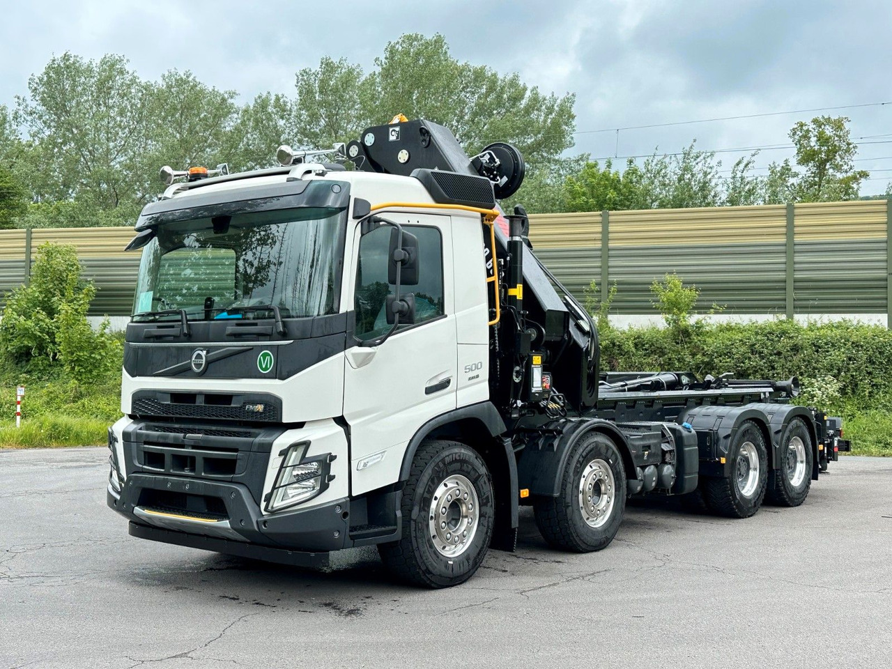 Volvo FMX 500 8x4 Abrollkipper + Kran Hiab 658-6 - Hákový nosič kontejnerů, Auto s hydraulickou rukou: obrázek 2 Volvo FMX 500 8x4 Abrollkipper + Kran Hiab 658-6 - Hákový nosič kontejnerů, Auto s hydraulickou rukou: obrázek 2