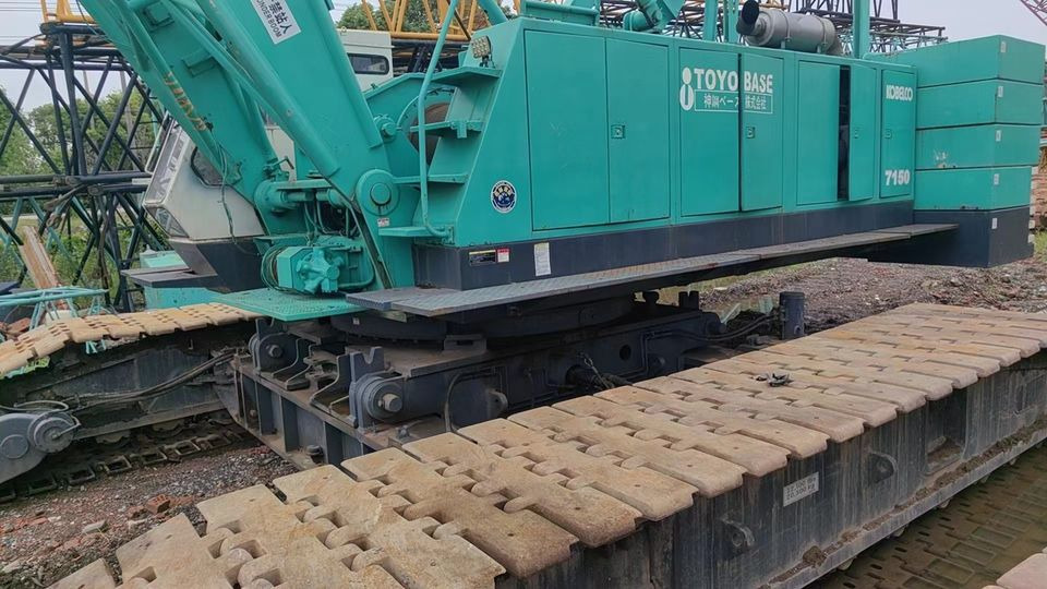 KOBELCO 150TON Crawler Crane for Containers Original Second Hand with Core Components on Sale! - Pásový jeřáb: obrázek 4 KOBELCO 150TON Crawler Crane for Containers Original Second Hand with Core Components on Sale! - Pásový jeřáb: obrázek 4