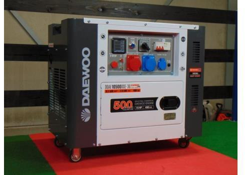 Daewoo DDAE10500DSE-3G Diesel Stroomgenerator (Nieuw) - Elektrický generátor: obrázek 5 Daewoo DDAE10500DSE-3G Diesel Stroomgenerator (Nieuw) - Elektrický generátor: obrázek 5