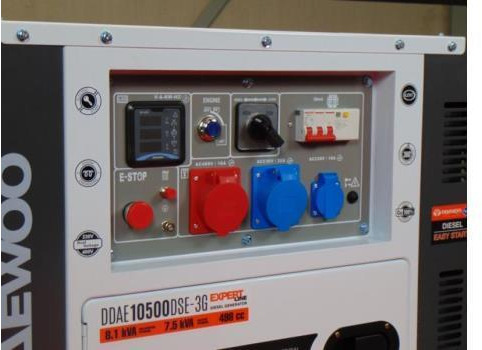 Daewoo DDAE10500DSE-3G Diesel Stroomgenerator (Nieuw) - Elektrický generátor: obrázek 3 Daewoo DDAE10500DSE-3G Diesel Stroomgenerator (Nieuw) - Elektrický generátor: obrázek 3