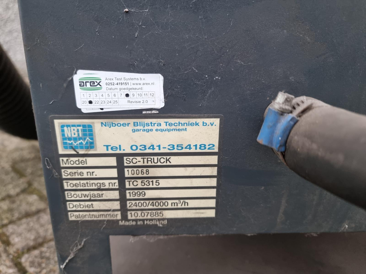 NBT SC-Truck Roetmeter met Slangen - Vybavení garáže/ Dílny: obrázek 4 NBT SC-Truck Roetmeter met Slangen - Vybavení garáže/ Dílny: obrázek 4