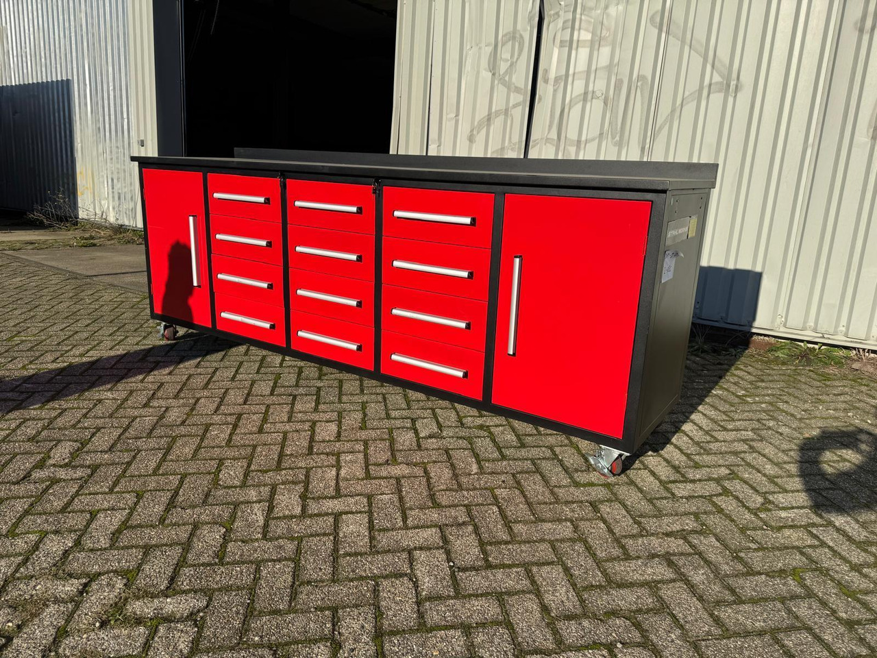 StahlWorks 10FT-12D-2-01C Gereedschapswand met 12 Lades en 2 Deuren (Nieuw) - Vybavení garáže/ Dílny: obrázek 1 StahlWorks 10FT-12D-2-01C Gereedschapswand met 12 Lades en 2 Deuren (Nieuw) - Vybavení garáže/ Dílny: obrázek 1