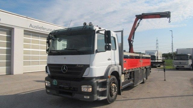 Mercedes-Benz Axor 1833 L Pr. Kran, PK 10.501, Klima - Nákladní automobil valníkový/ Plošinový, Auto s hydraulickou rukou: obrázek 1 Mercedes-Benz Axor 1833 L Pr. Kran, PK 10.501, Klima - Nákladní automobil valníkový/ Plošinový, Auto s hydraulickou rukou: obrázek 1