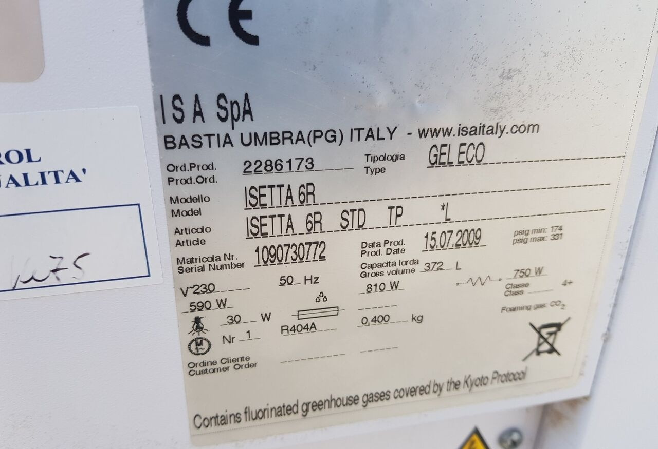 ISA ISETTA 6R - Pekařský stroj: obrázek 2 ISA ISETTA 6R - Pekařský stroj: obrázek 2