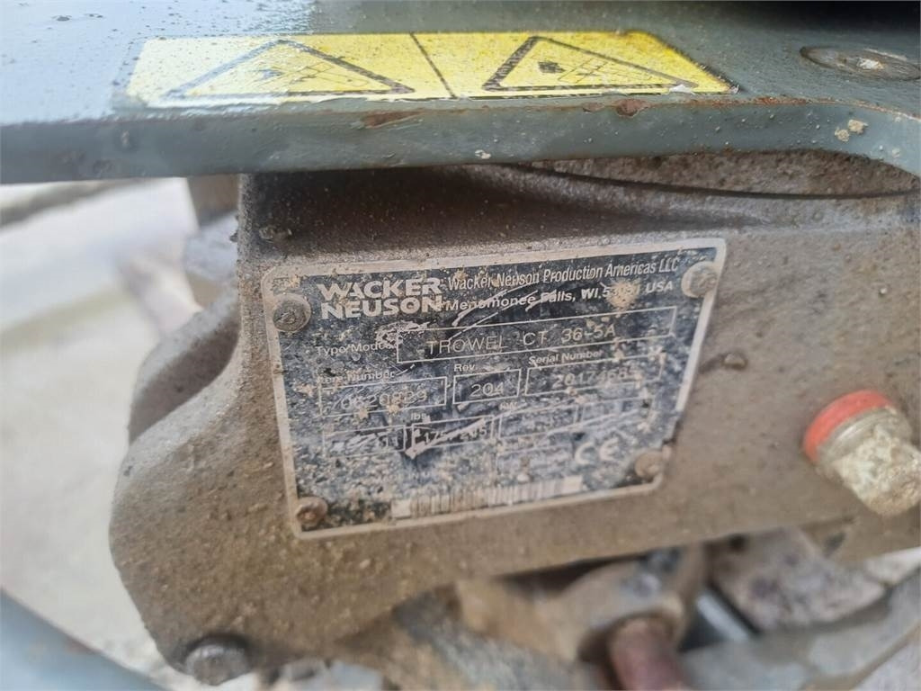 Wacker Neuson Trowel ct36-5a betonihierrin - Hladička betonu: obrázek 4 Wacker Neuson Trowel ct36-5a betonihierrin - Hladička betonu: obrázek 4