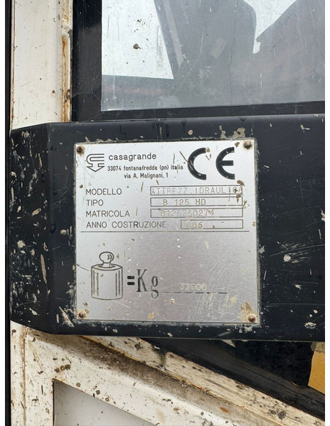 Casagrande B125 - Samojízdné beranidlo: obrázek 5 Casagrande B125 - Samojízdné beranidlo: obrázek 5