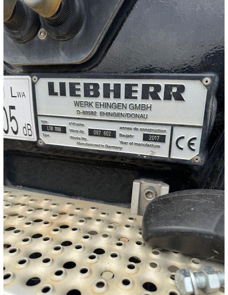 Liebherr LTR 1100 - Pásový jeřáb: obrázek 3 Liebherr LTR 1100 - Pásový jeřáb: obrázek 3