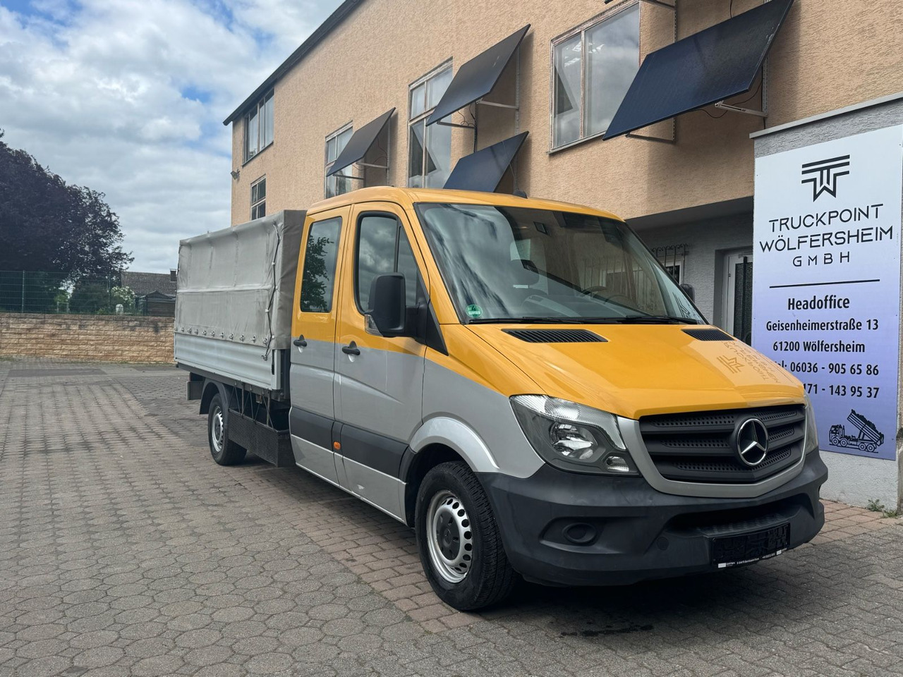 Mercedes-Benz 316 CDI/DK/Ahk/Top-Zustand/Tüv-Neu! - Plachtová dodávka, Dodávka s dvojitou kabinou: obrázek 1 Mercedes-Benz 316 CDI/DK/Ahk/Top-Zustand/Tüv-Neu! - Plachtová dodávka, Dodávka s dvojitou kabinou: obrázek 1