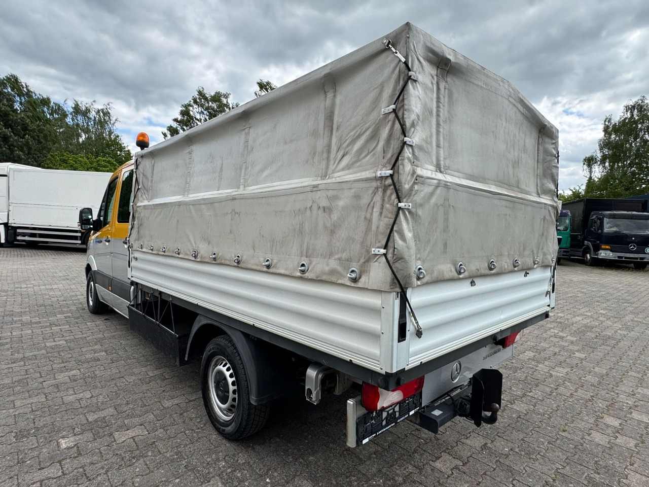 Mercedes-Benz 316 CDI/DK/Ahk/Top-Zustand/Tüv-Neu! - Plachtová dodávka, Dodávka s dvojitou kabinou: obrázek 4 Mercedes-Benz 316 CDI/DK/Ahk/Top-Zustand/Tüv-Neu! - Plachtová dodávka, Dodávka s dvojitou kabinou: obrázek 4