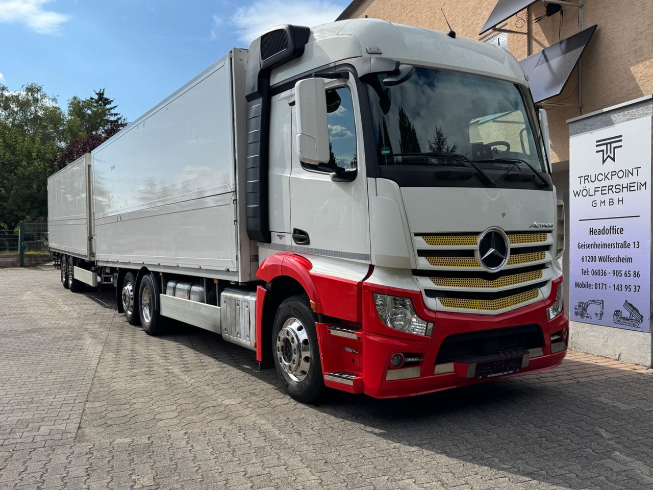 Mercedes-Benz Actros 2545/2xLBW/Klima/Kamera/kpl.Zug - Přepravník nápojů: obrázek 1 Mercedes-Benz Actros 2545/2xLBW/Klima/Kamera/kpl.Zug - Přepravník nápojů: obrázek 1