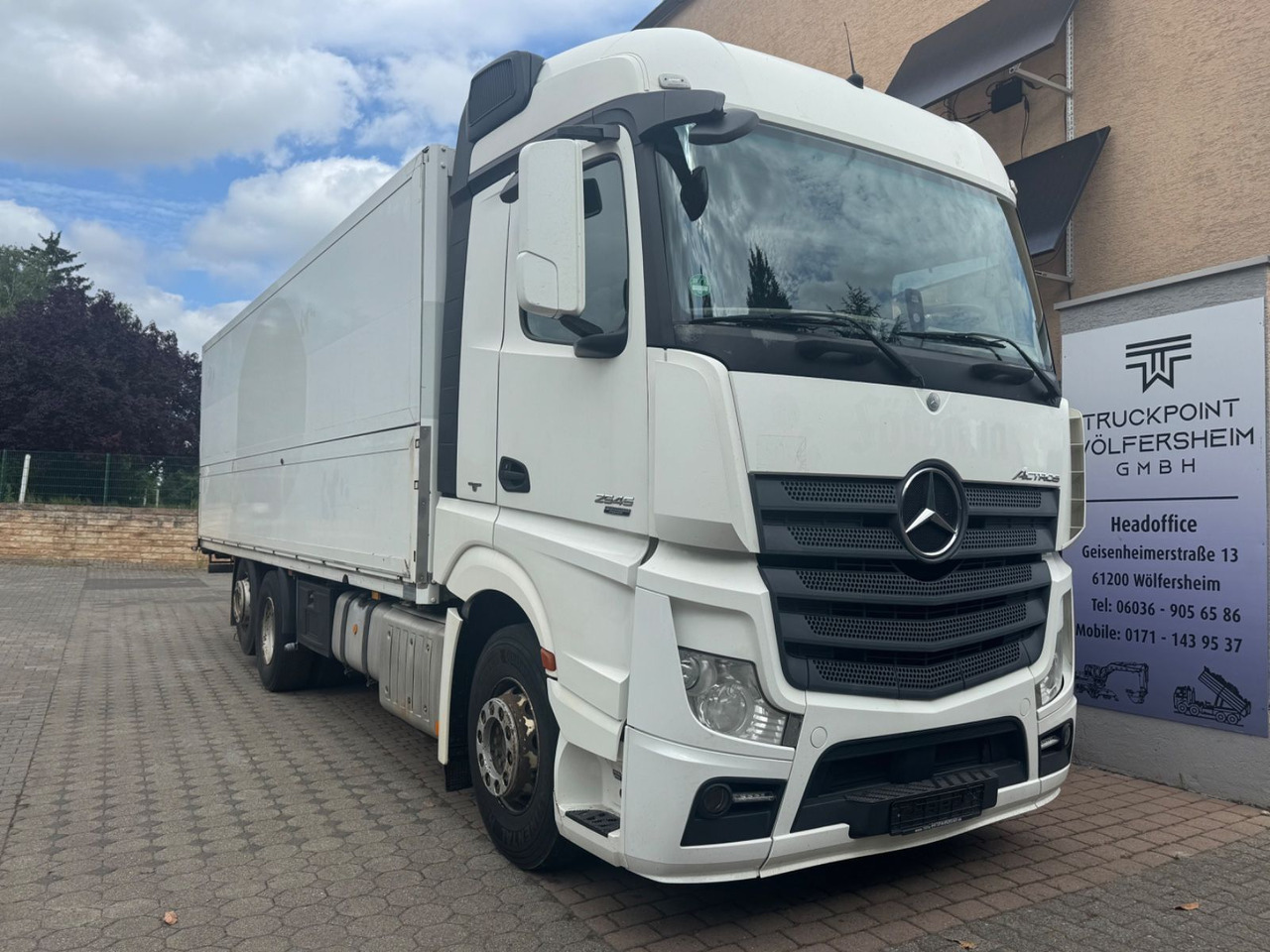 Mercedes-Benz Actros2545/Lift-Lenk/Mitnahmestp/Retder - Přepravník nápojů: obrázek 1 Mercedes-Benz Actros2545/Lift-Lenk/Mitnahmestp/Retder - Přepravník nápojů: obrázek 1
