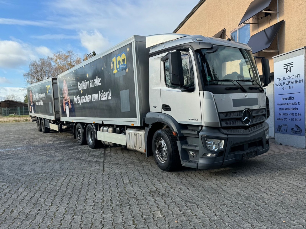 Mercedes-Benz Antos 2540/Durchladbar/2xLBW/Frigoblock - Chladírenský nákladní automobil: obrázek 1 Mercedes-Benz Antos 2540/Durchladbar/2xLBW/Frigoblock - Chladírenský nákladní automobil: obrázek 1