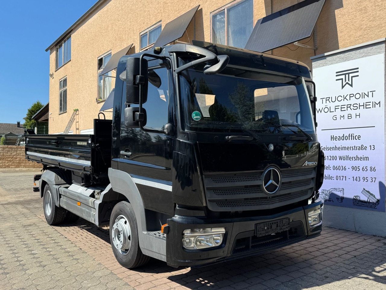 Mercedes-Benz Atego 818/MEILLER/B-B/Klima/aus1.Hand - Dodávka sklápěč: obrázek 1 Mercedes-Benz Atego 818/MEILLER/B-B/Klima/aus1.Hand - Dodávka sklápěč: obrázek 1