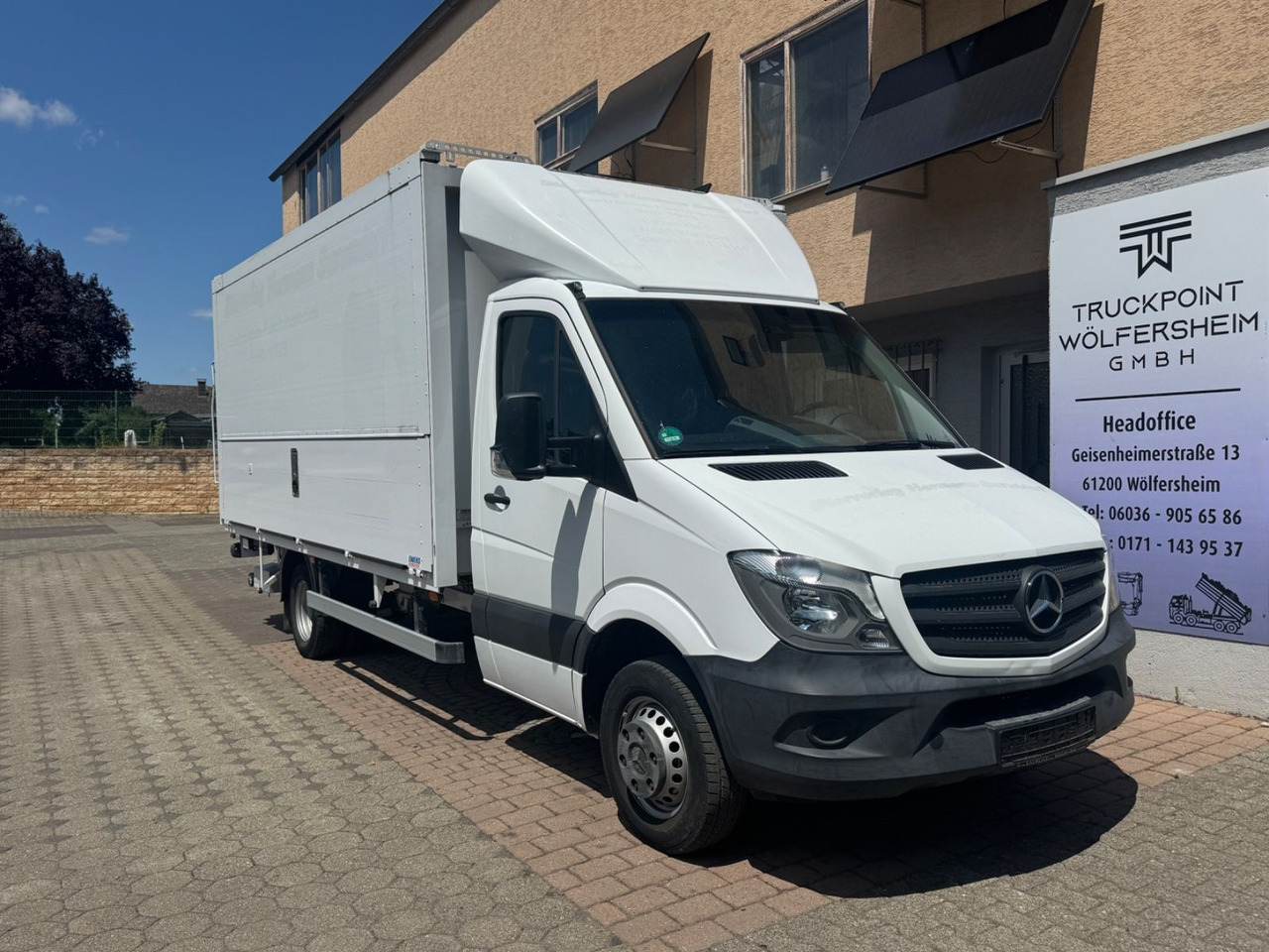 Mercedes-Benz Sprinter 514/LBW/KLIMA/aus.1Hand/GT-Zertifikat - Přepravník nápojů: obrázek 1 Mercedes-Benz Sprinter 514/LBW/KLIMA/aus.1Hand/GT-Zertifikat - Přepravník nápojů: obrázek 1