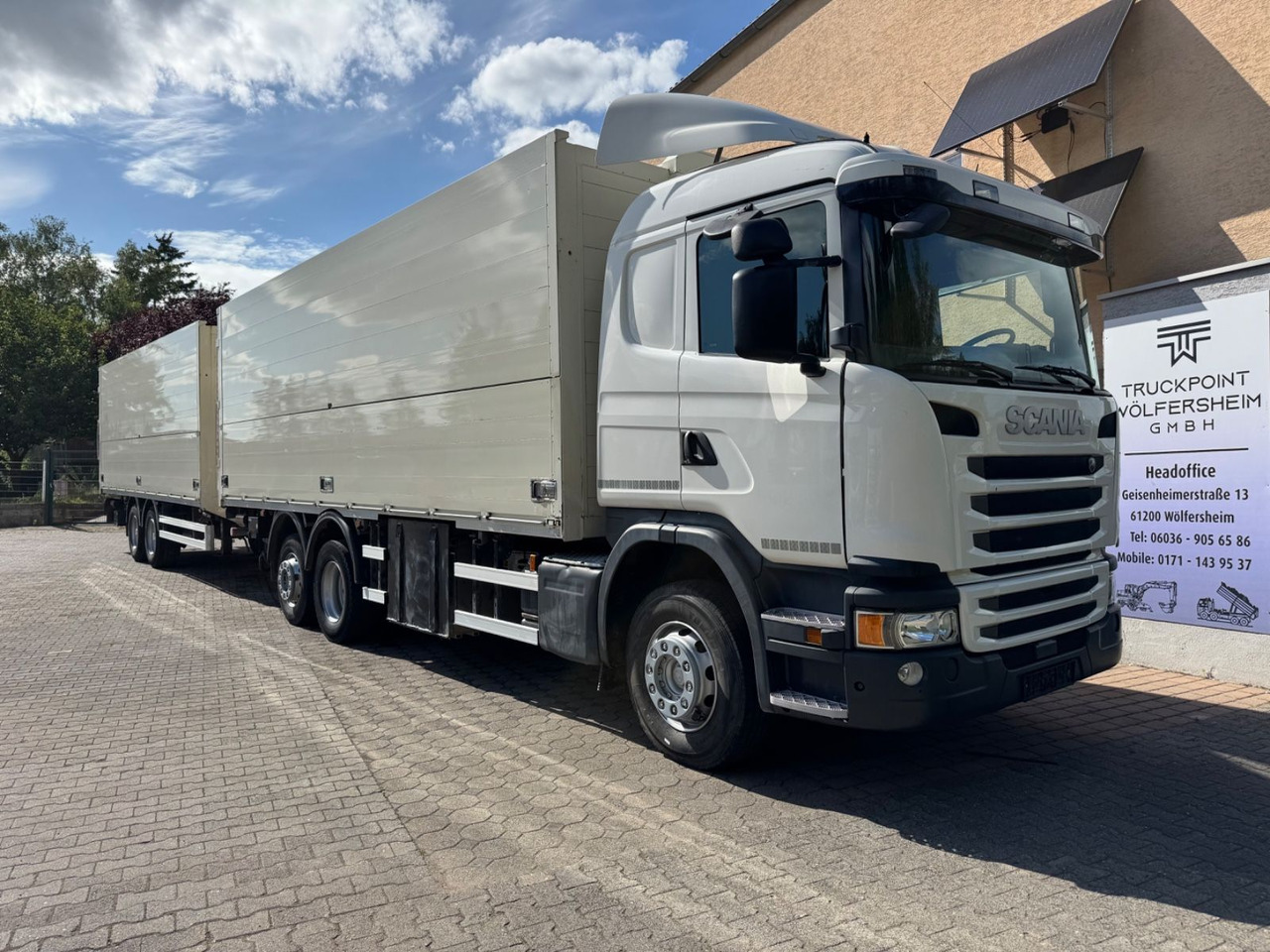 Scania G410/Lenk-Lift/2xLBW/inkl. Anhänger/Tüv-neu - Přepravník nápojů: obrázek 1 Scania G410/Lenk-Lift/2xLBW/inkl. Anhänger/Tüv-neu - Přepravník nápojů: obrázek 1