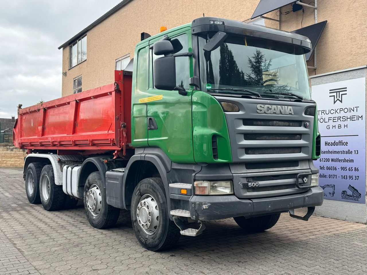 Scania R500/V8/BB/KLIMA/8x4/Dautel/Top-Zustand! - Sklápěč: obrázek 1 Scania R500/V8/BB/KLIMA/8x4/Dautel/Top-Zustand! - Sklápěč: obrázek 1