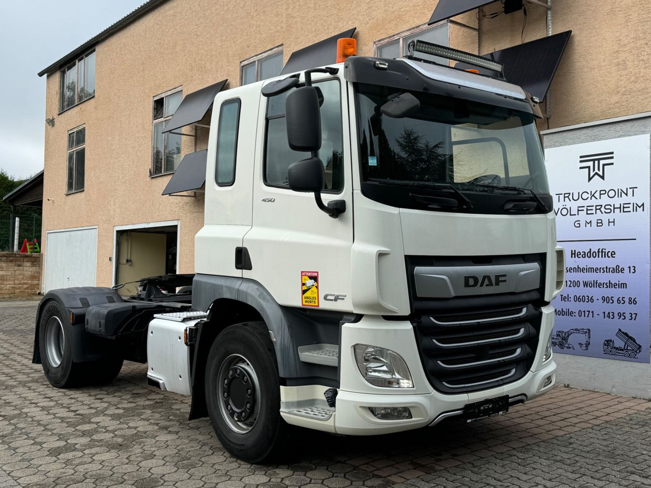 DAF CF 450 FT/Nebenantrieb/Bett/EUR6 - Tahač: obrázek 1 DAF CF 450 FT/Nebenantrieb/Bett/EUR6 - Tahač: obrázek 1