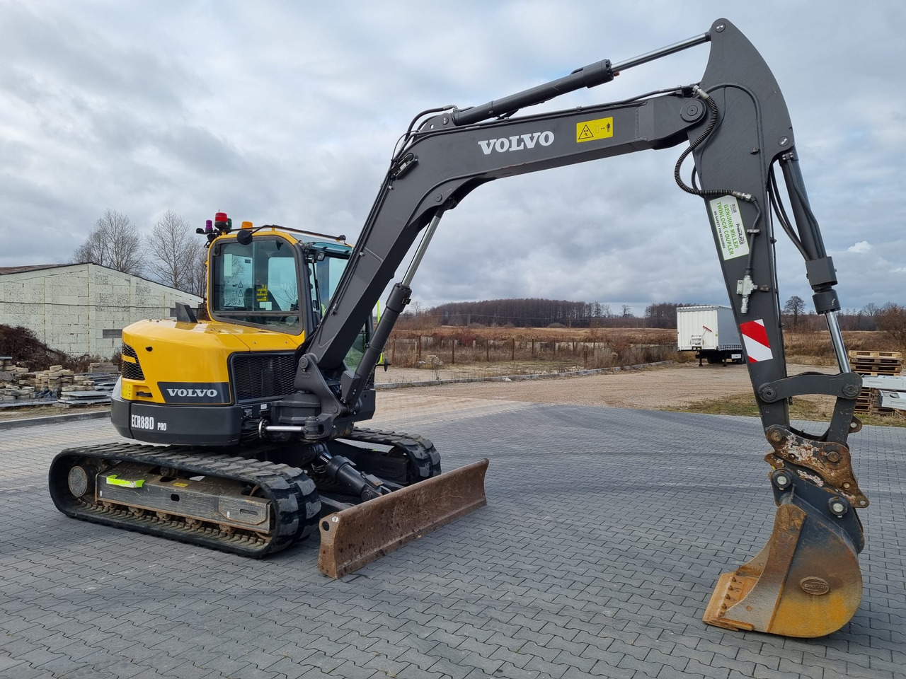 VOLVO ECR 88D PRO - Pásové rýpadlo: obrázek 4 VOLVO ECR 88D PRO - Pásové rýpadlo: obrázek 4