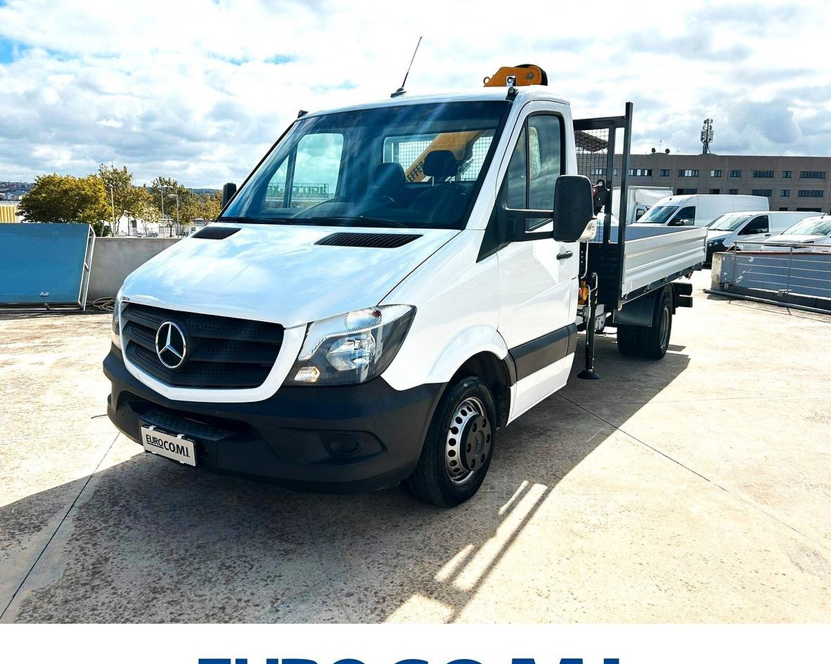 Mercedes Benz Sprinter 419 Cassone Fisso + Gru - Dodávka valník: obrázek 1 Mercedes Benz Sprinter 419 Cassone Fisso + Gru - Dodávka valník: obrázek 1