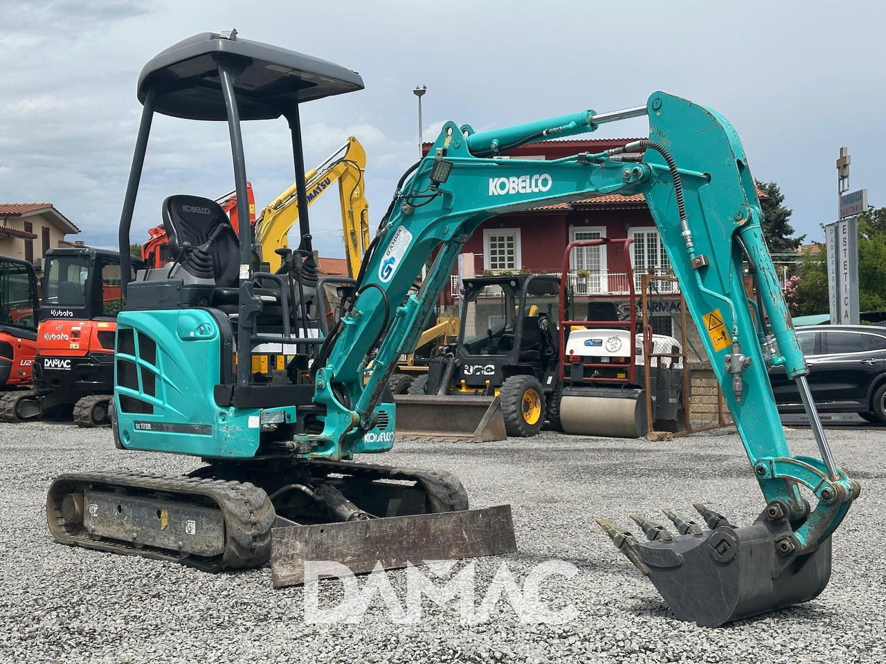 KOBELCO SK17SR-3E - Mini rýpadlo: obrázek 1 KOBELCO SK17SR-3E - Mini rýpadlo: obrázek 1