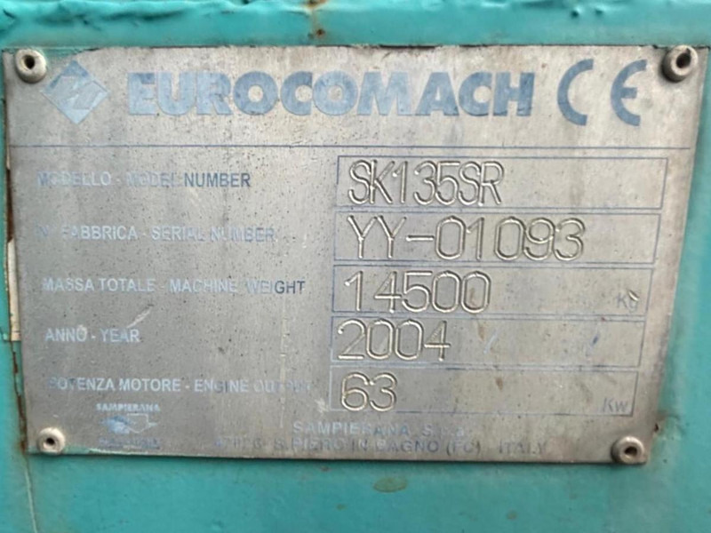 Rýpadlo Kobelco SK135SR: obrázek 20