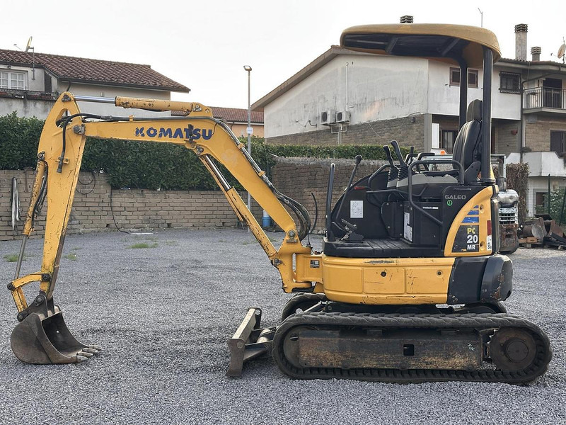 Komatsu PC20MR-2 - Mini rýpadlo: obrázek 4 Komatsu PC20MR-2 - Mini rýpadlo: obrázek 4