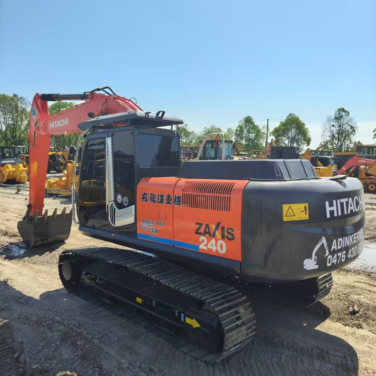 HITACHI ZX240 leasing HITACHI ZX240: obrázek 8