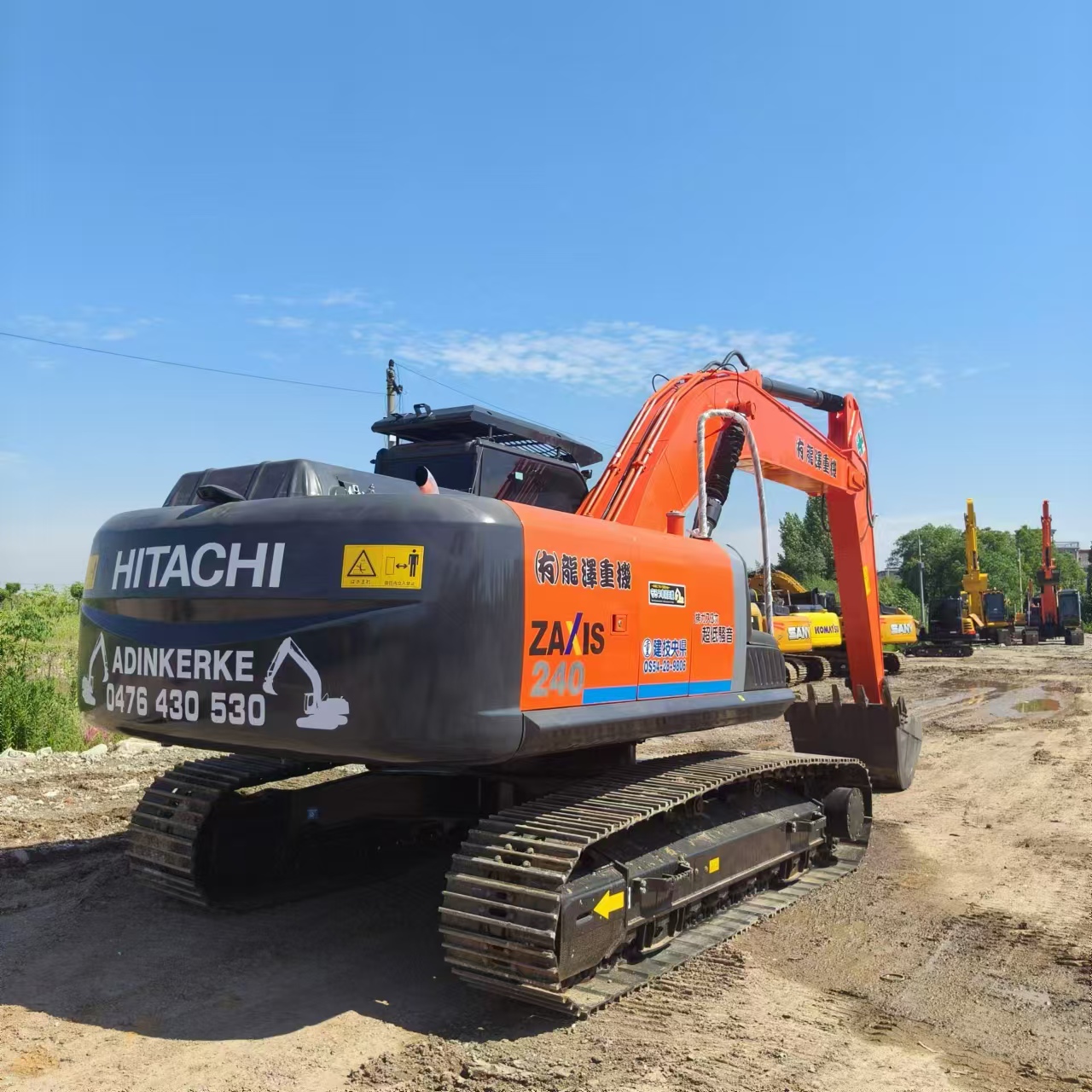 HITACHI ZX240 leasing HITACHI ZX240: obrázek 7