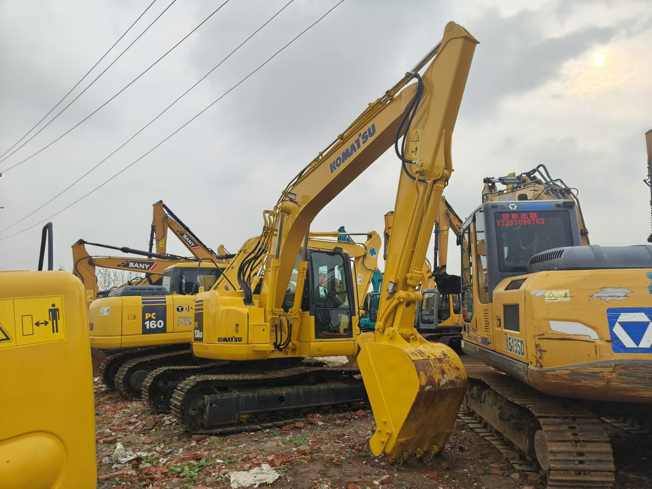 KOMATSU PC138US - Pásové rýpadlo: obrázek 1 KOMATSU PC138US - Pásové rýpadlo: obrázek 1