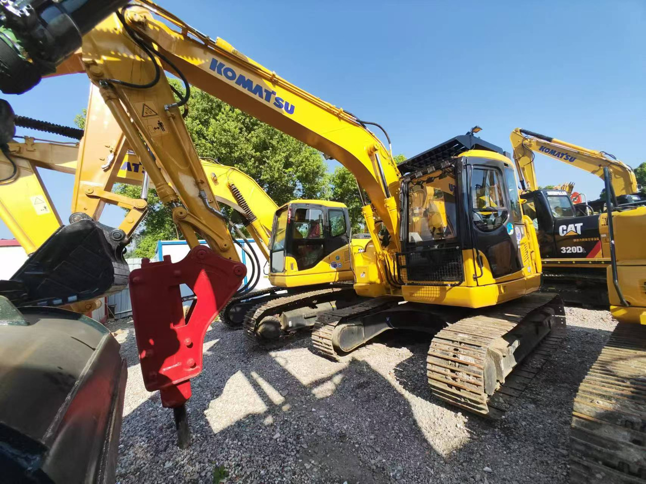 KOMATSU PC138US - Pásové rýpadlo: obrázek 2 KOMATSU PC138US - Pásové rýpadlo: obrázek 2