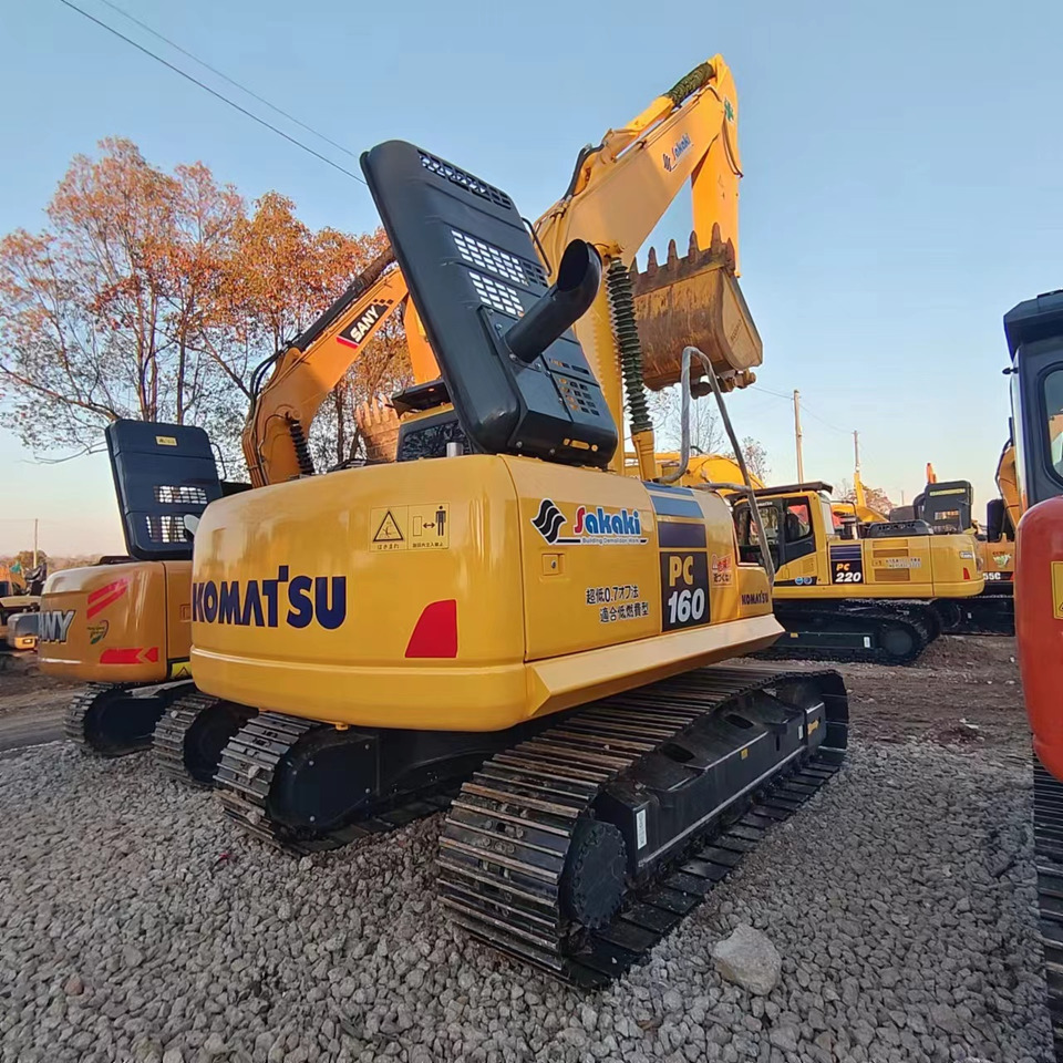 KOMATSU PC160 - Pásové rýpadlo: obrázek 2 KOMATSU PC160 - Pásové rýpadlo: obrázek 2