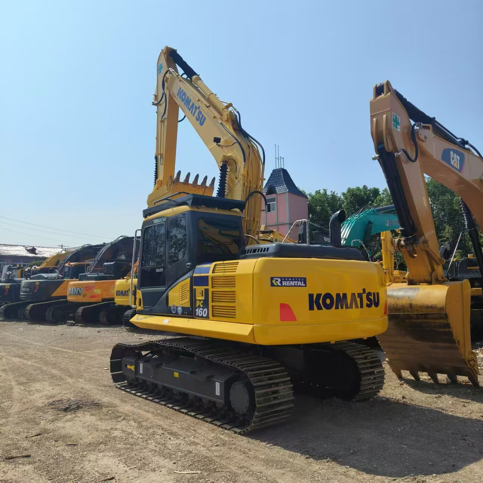 KOMATSU PC160 - Pásové rýpadlo: obrázek 1 KOMATSU PC160 - Pásové rýpadlo: obrázek 1