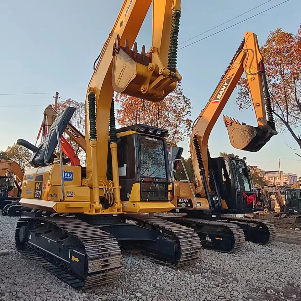 KOMATSU PC160 - Pásové rýpadlo: obrázek 3 KOMATSU PC160 - Pásové rýpadlo: obrázek 3