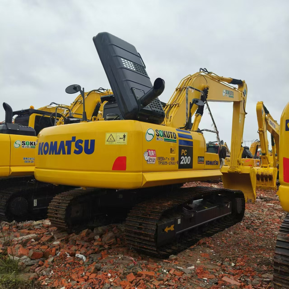 KOMATSU PC200 - Pásové rýpadlo: obrázek 3 KOMATSU PC200 - Pásové rýpadlo: obrázek 3