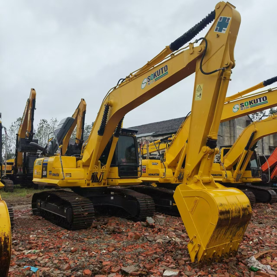 KOMATSU PC200 - Pásové rýpadlo: obrázek 1 KOMATSU PC200 - Pásové rýpadlo: obrázek 1