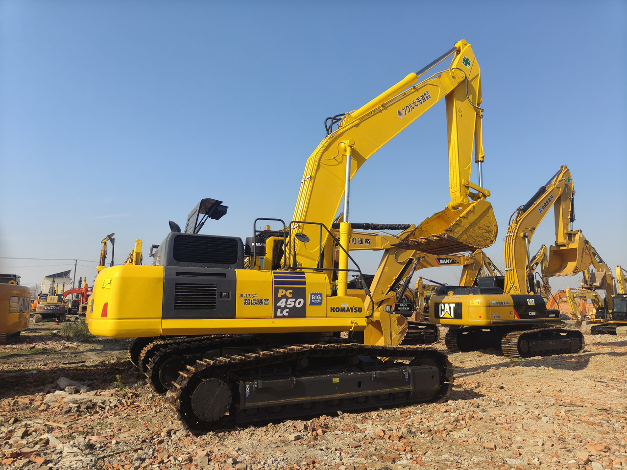 KOMATSU PC450 - Pásové rýpadlo: obrázek 1 KOMATSU PC450 - Pásové rýpadlo: obrázek 1