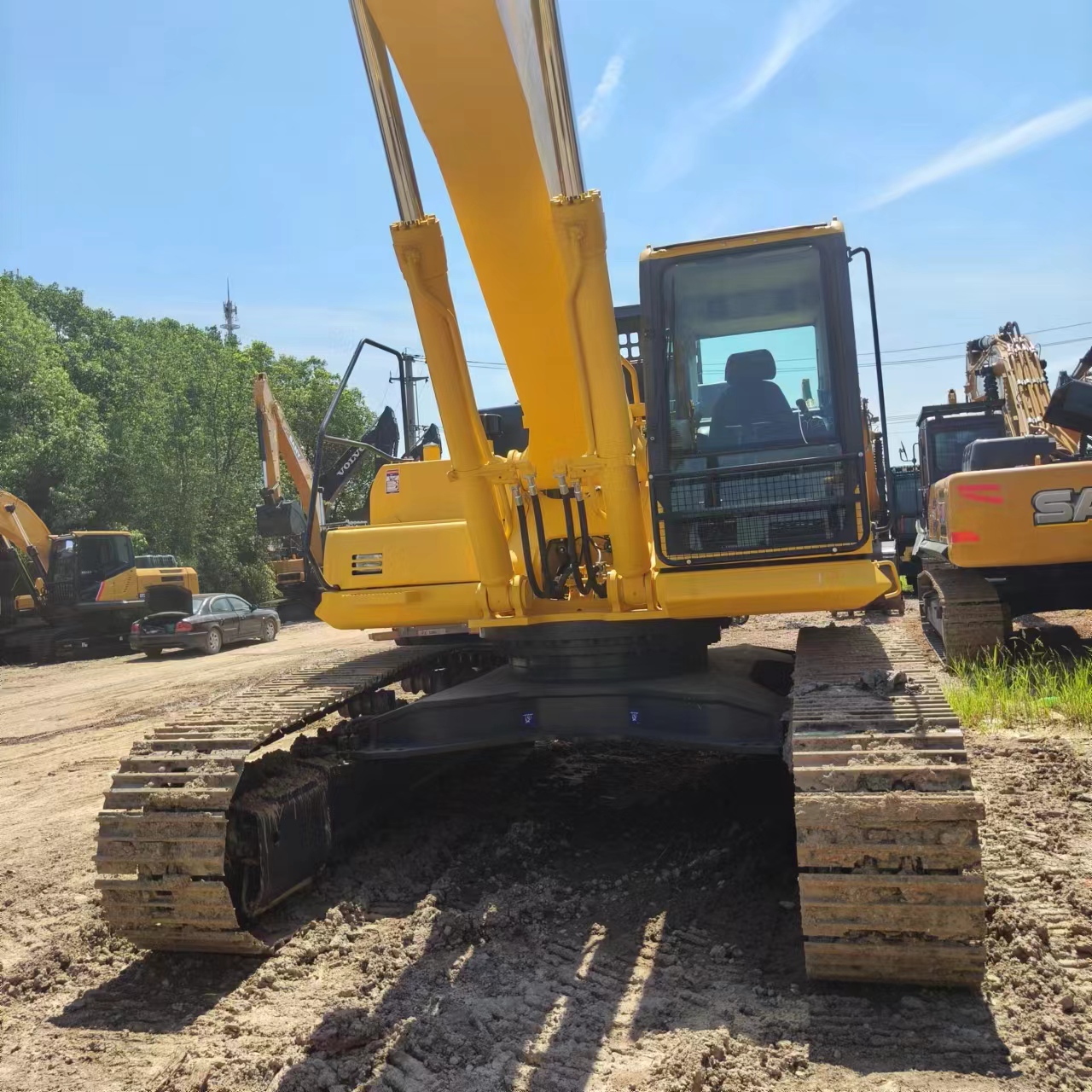 KOMATSU PC450 - Pásové rýpadlo: obrázek 2 KOMATSU PC450 - Pásové rýpadlo: obrázek 2