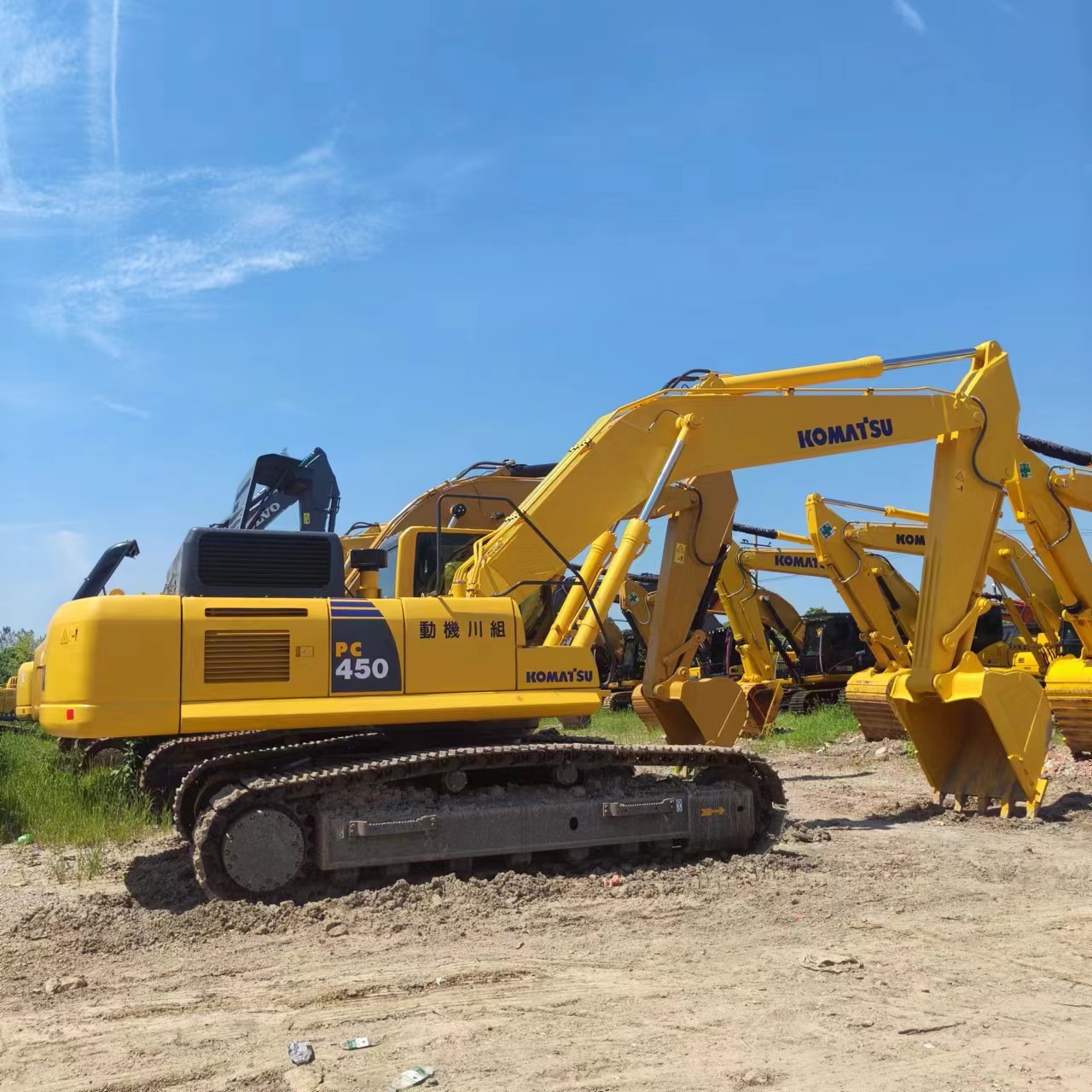 KOMATSU PC450 - Pásové rýpadlo: obrázek 1 KOMATSU PC450 - Pásové rýpadlo: obrázek 1