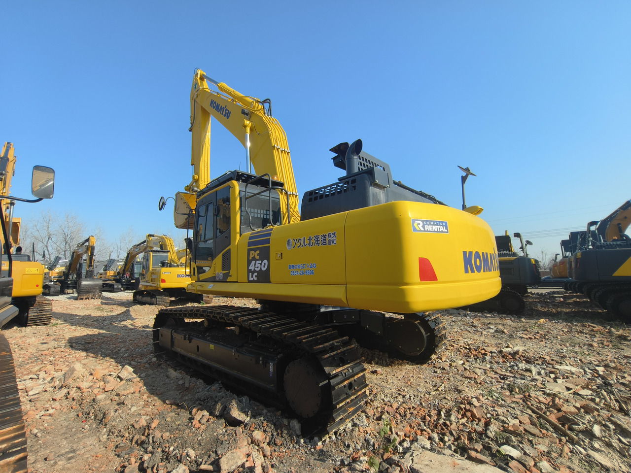 KOMATSU PC450 - Pásové rýpadlo: obrázek 5 KOMATSU PC450 - Pásové rýpadlo: obrázek 5