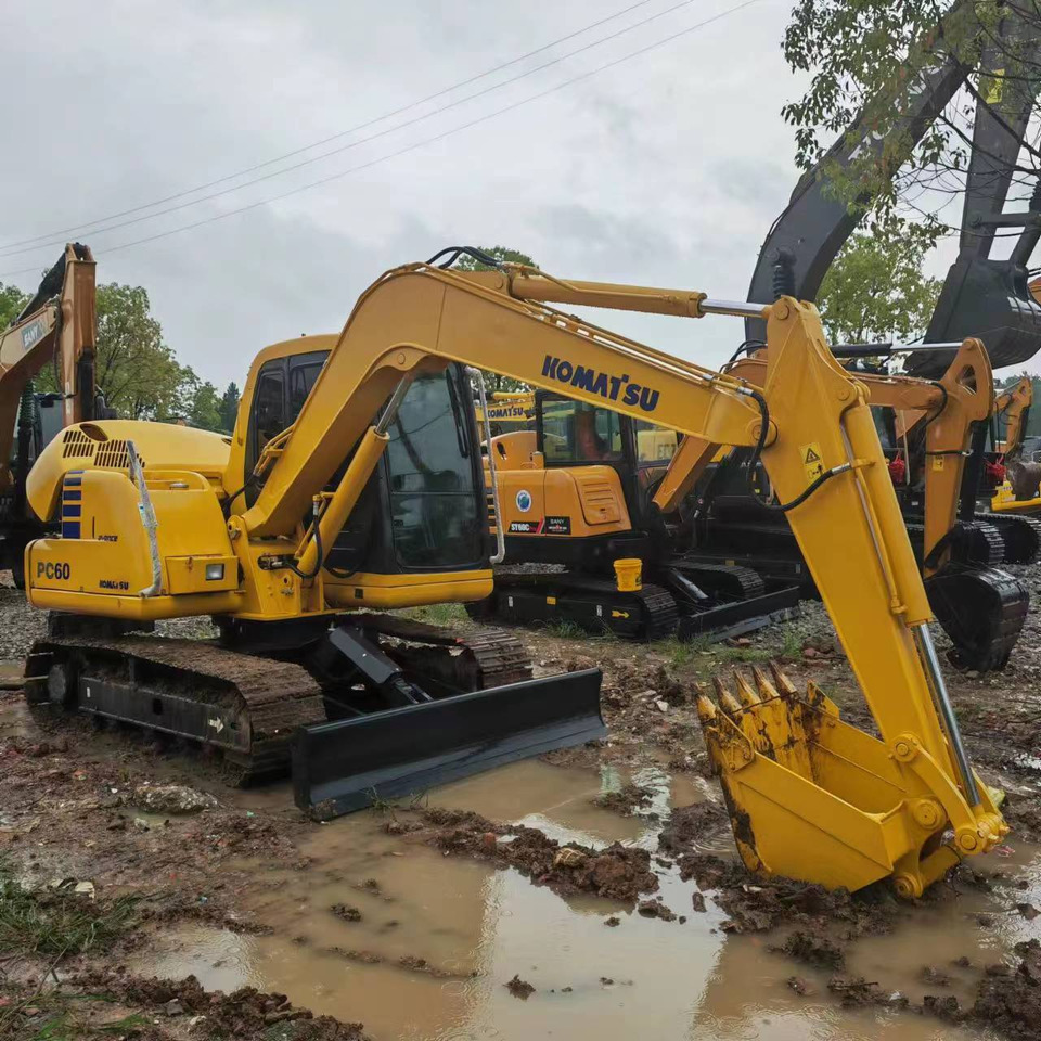 KOMATSU PC60-7 - Pásové rýpadlo: obrázek 1 KOMATSU PC60-7 - Pásové rýpadlo: obrázek 1