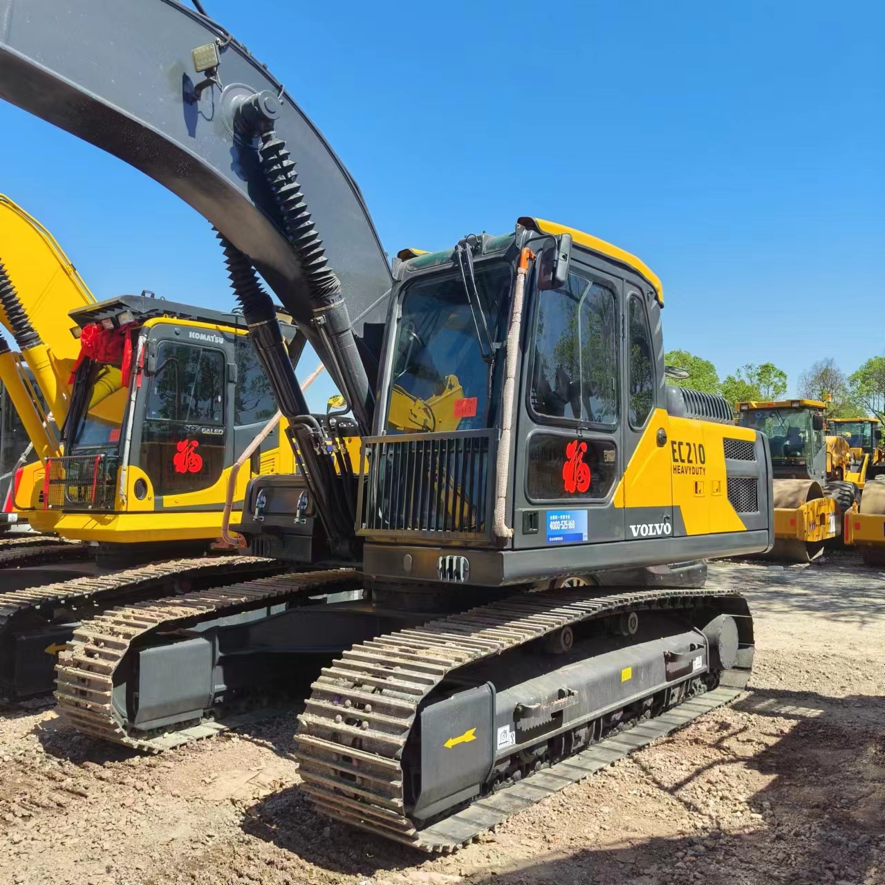 VOLVO EC210 - Pásové rýpadlo: obrázek 3 VOLVO EC210 - Pásové rýpadlo: obrázek 3