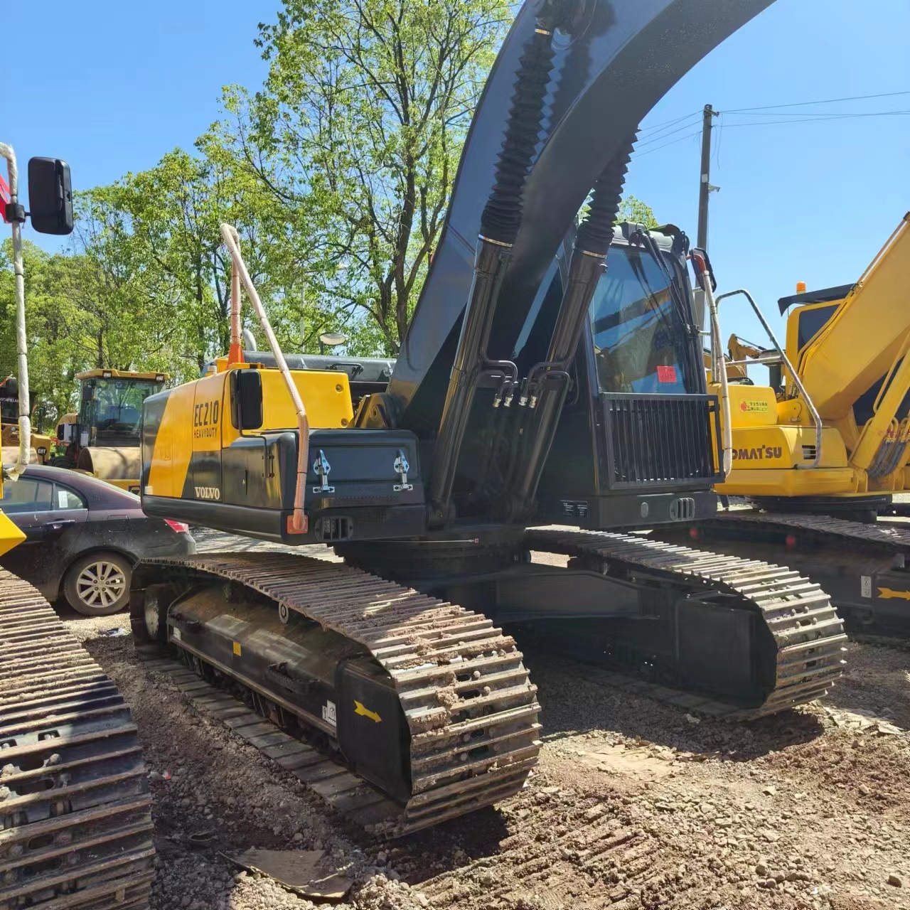VOLVO EC210 - Pásové rýpadlo: obrázek 4 VOLVO EC210 - Pásové rýpadlo: obrázek 4